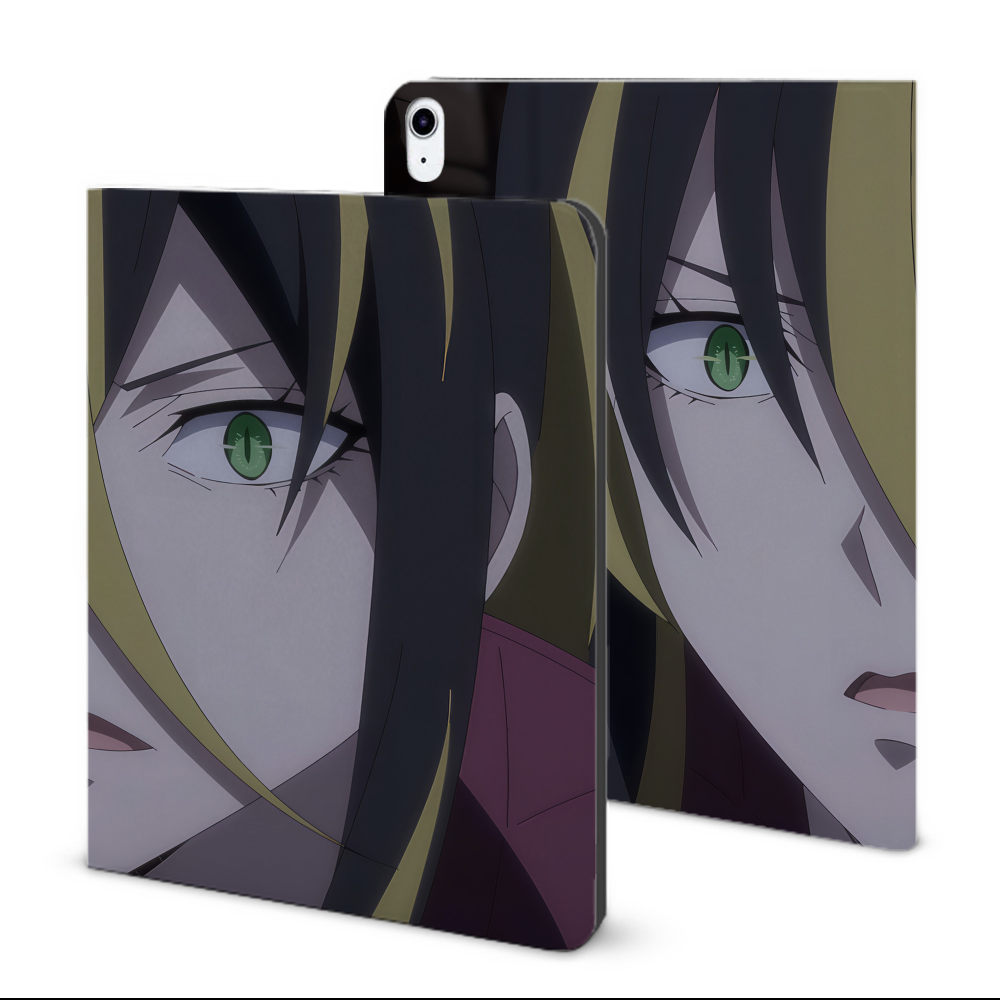 （画像用） 転スラ Regarding Reincarnated to Slime IPad ケース ブック型 PUレザー TPU 耐衝撃 軽量 薄型 ペン収納なし 全面保護 IPad 各モデル対応